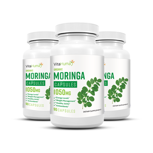 Organic Moringa - 3 Bottles