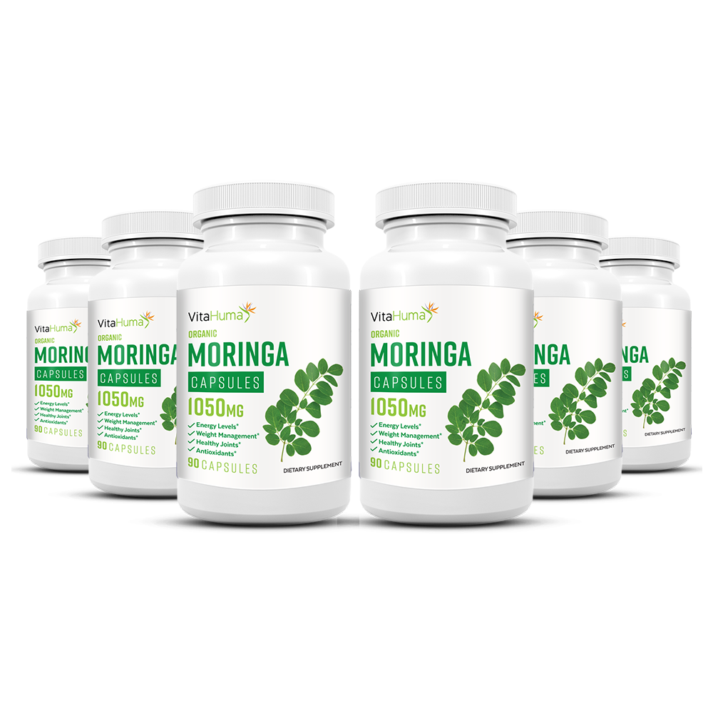 Organic Moringa - 6 Bottles