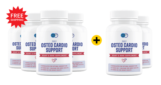 Osteo Cardio Support Vitamin D3 Capsules - 6 Bottles