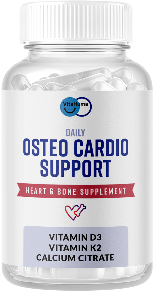 Osteo Cardio Support Vitamin D3 Capsules - 1 Bottle